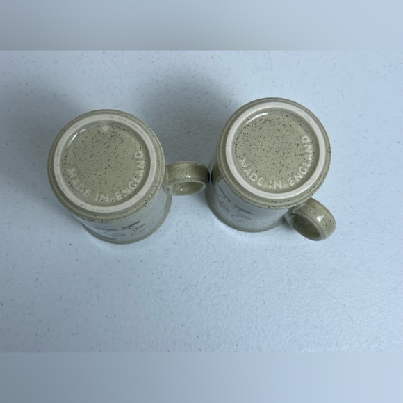 Source Unknown Speckled Tan Mugs with Character Design - Picture 5 of 10